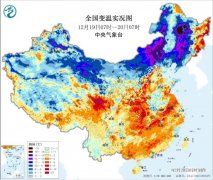 中央气象台：冷空气影响中东部 需注意防范大风降温